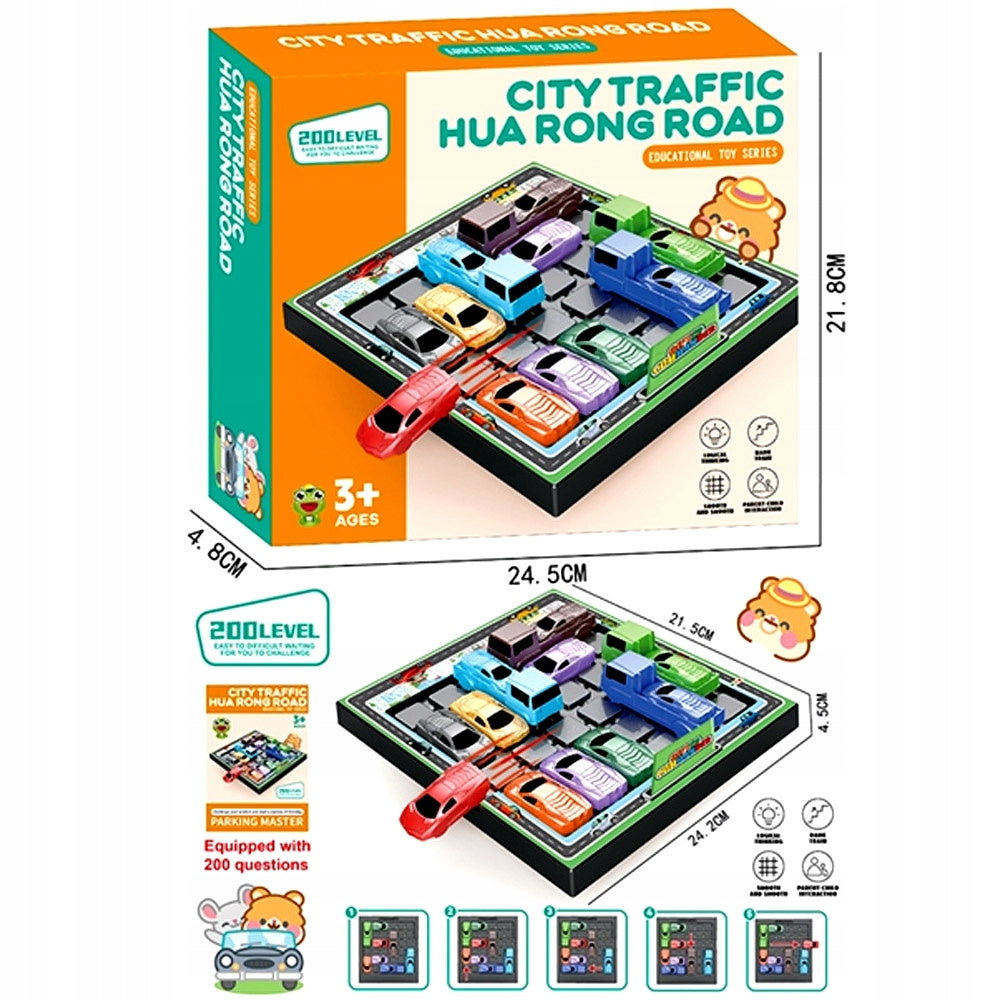 GAME GET OUT OF THE PARKING LOT PUZZLE LOGIC PARKING TOY FOR PRESCHOOLERS Brand NORIMPEX