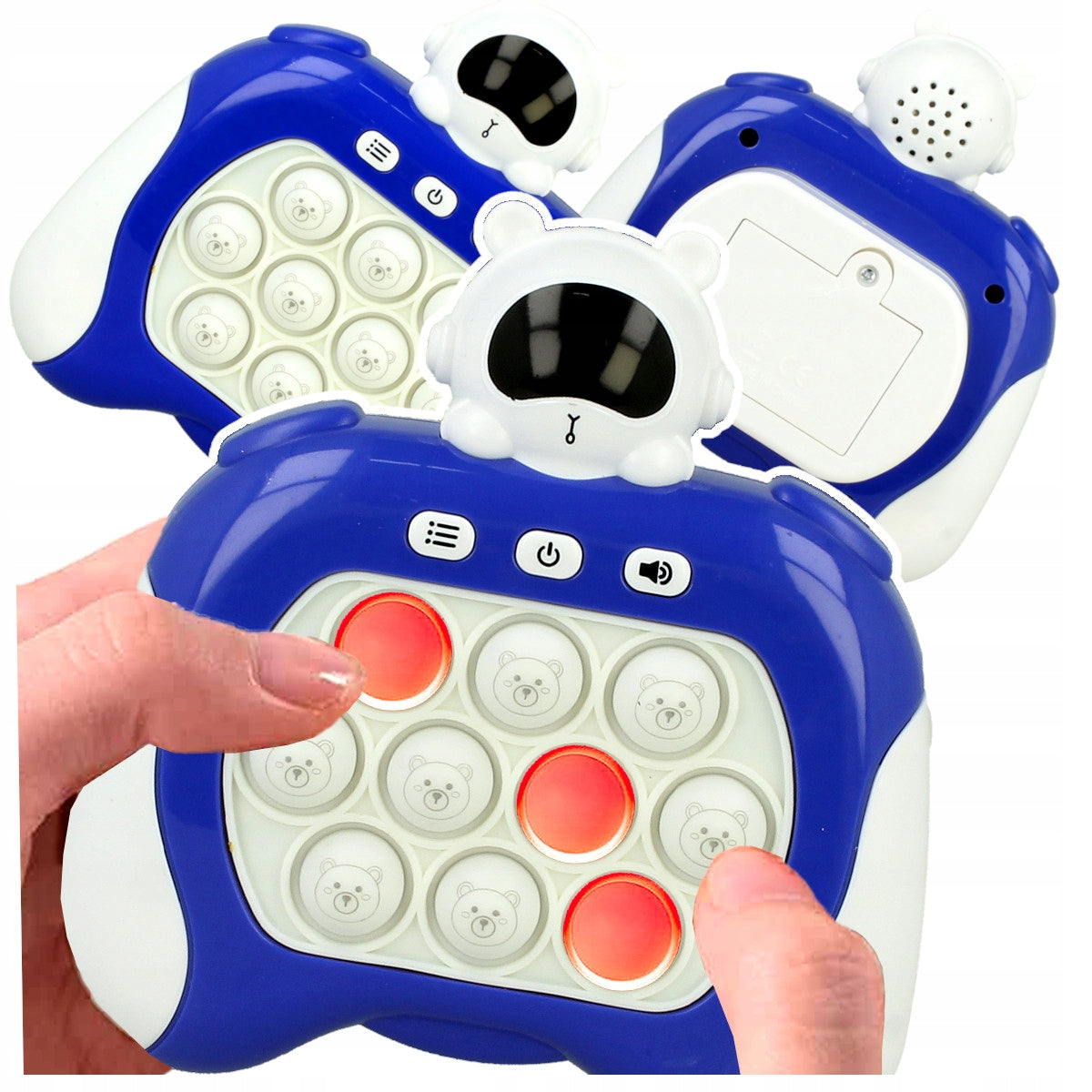 GAME POP IT CONSOLE ELECTRIC ANTI-STRESS ARCADE GAME POPIT LED