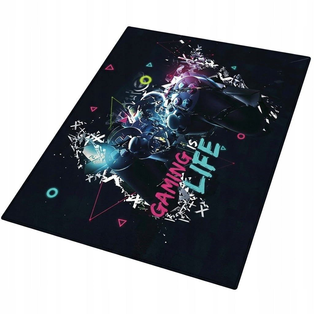 GAMING CARPET FOR BOY PLAYER GAMING LIFE YOUTH ROOM 120x160
