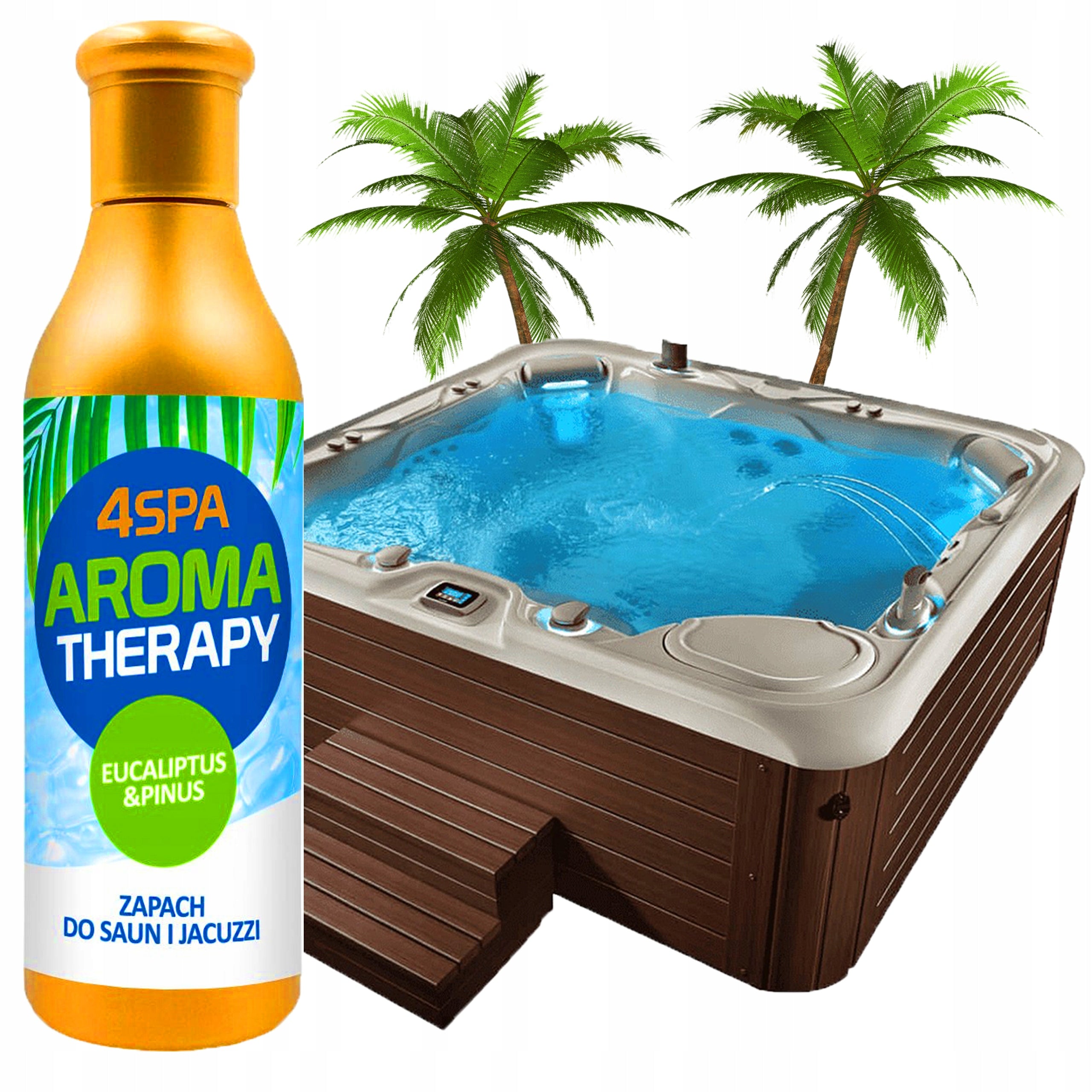 GAMIX 4SPA AROMA THERAPY ESSENTIAL OIL EUCALIPTUS & PINUS SAUNA JACUZZI