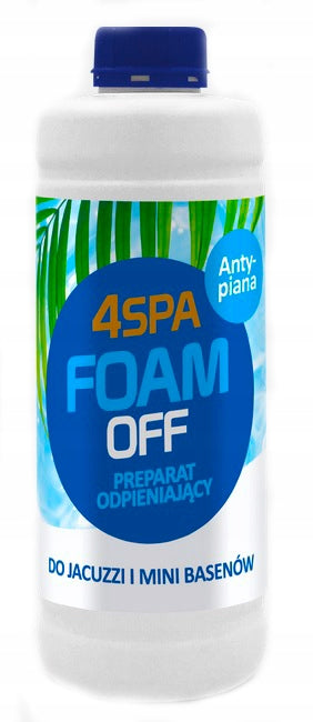 GAMIX 4SPA FOAM OFF REDUCES ANTI-FOAM TO FOAM IN A JACUZZI SPA BATH 1 LITER Manufacturer code G886090