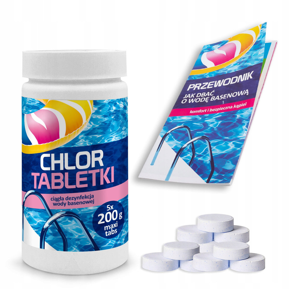 GAMIX CHLORINE TABLETS LONG TABS 200G 1KG POOL CHEMISTRY Manufacturer code 5903462005307
