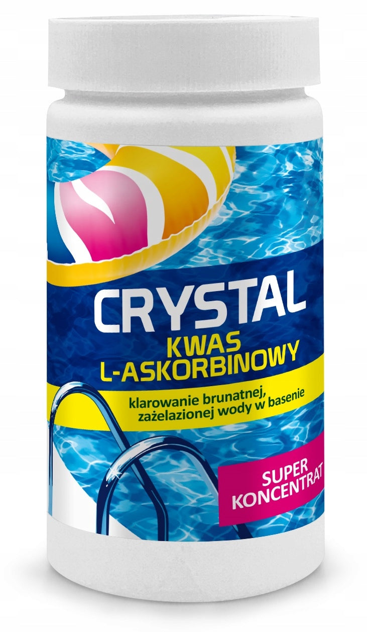 GAMIX CRYSTAL L-ASCORBIC ACID 1KG VITAMIN C FOR POOL CLEAR WATER