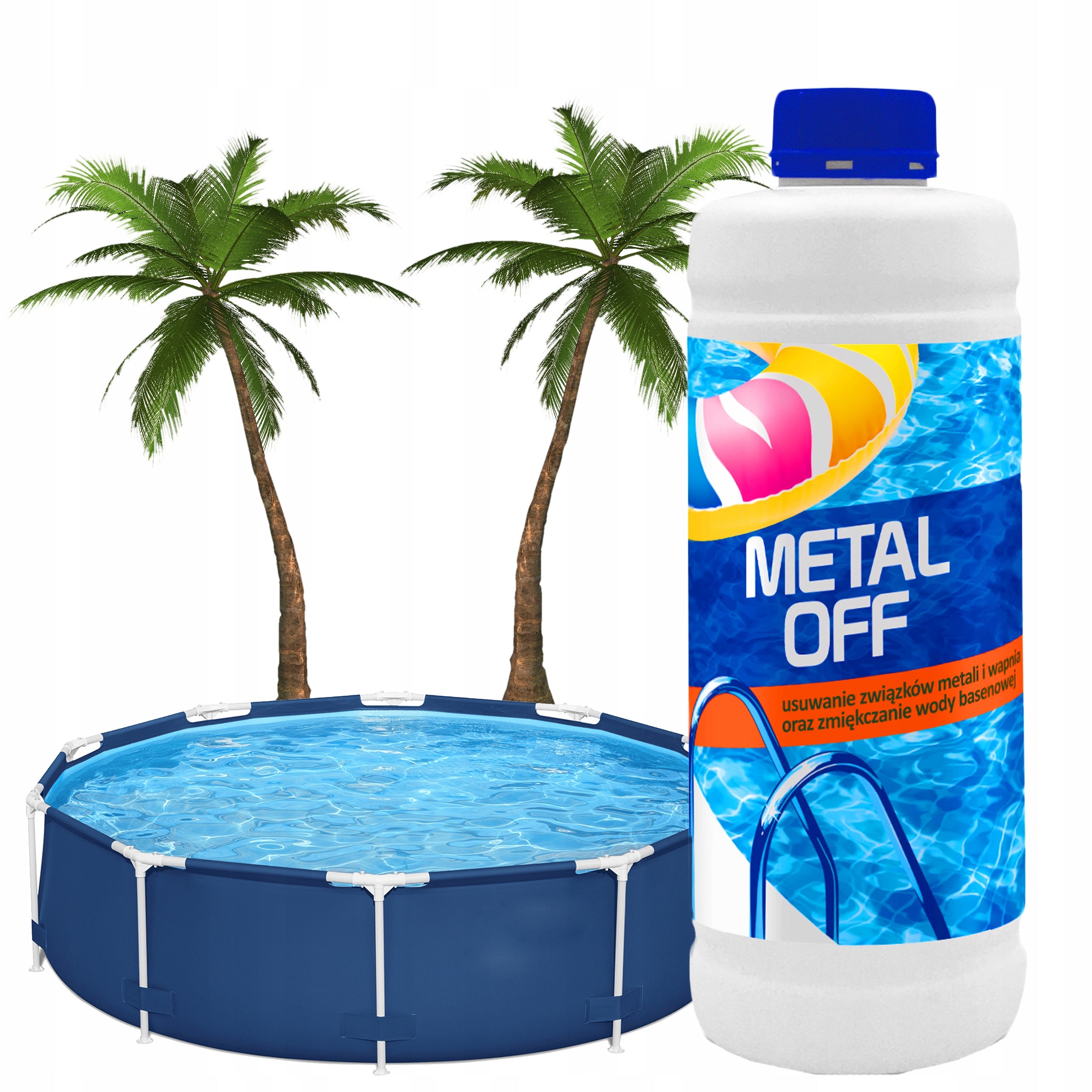 GAMIX METAL OFF FOR POOL CHEMICAL WATER SOFTENER REMOVES IRON, CALCIUM 4 LITERS Manufacturer code 5903462007882