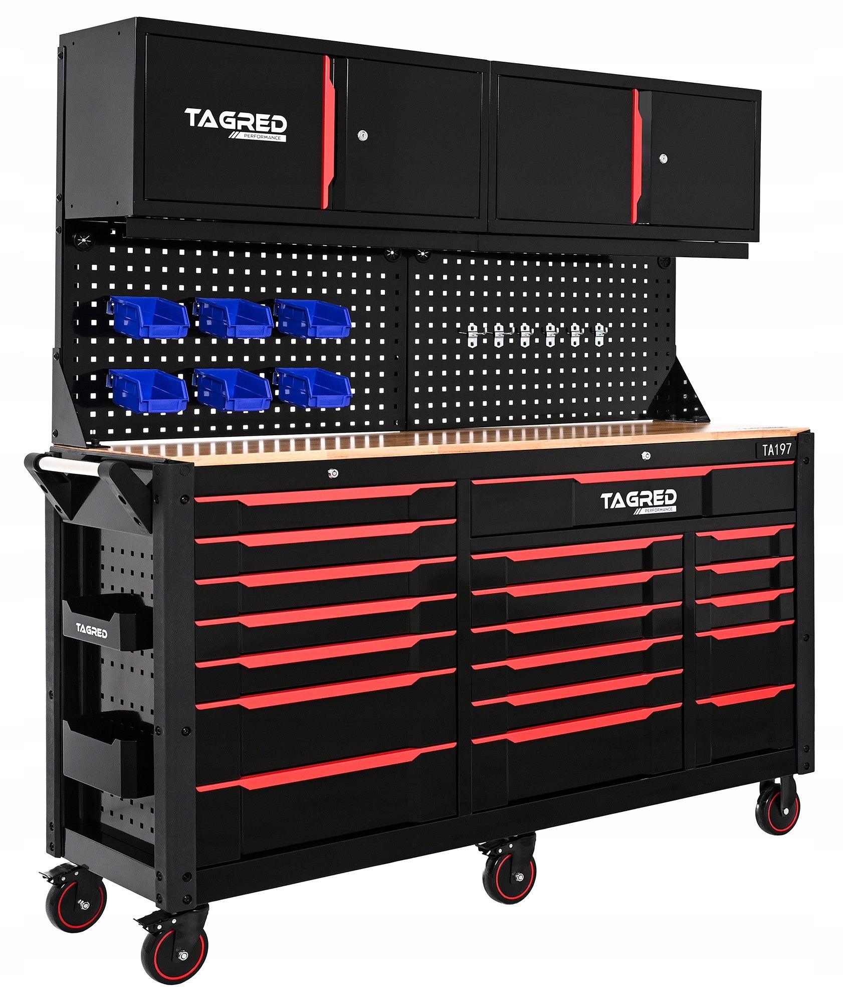 GARAGE FURNITURE PROFESSIONAL BOOKCASE TOOL CABINET 19 DRAWERS + FREEBIE Packaging status original