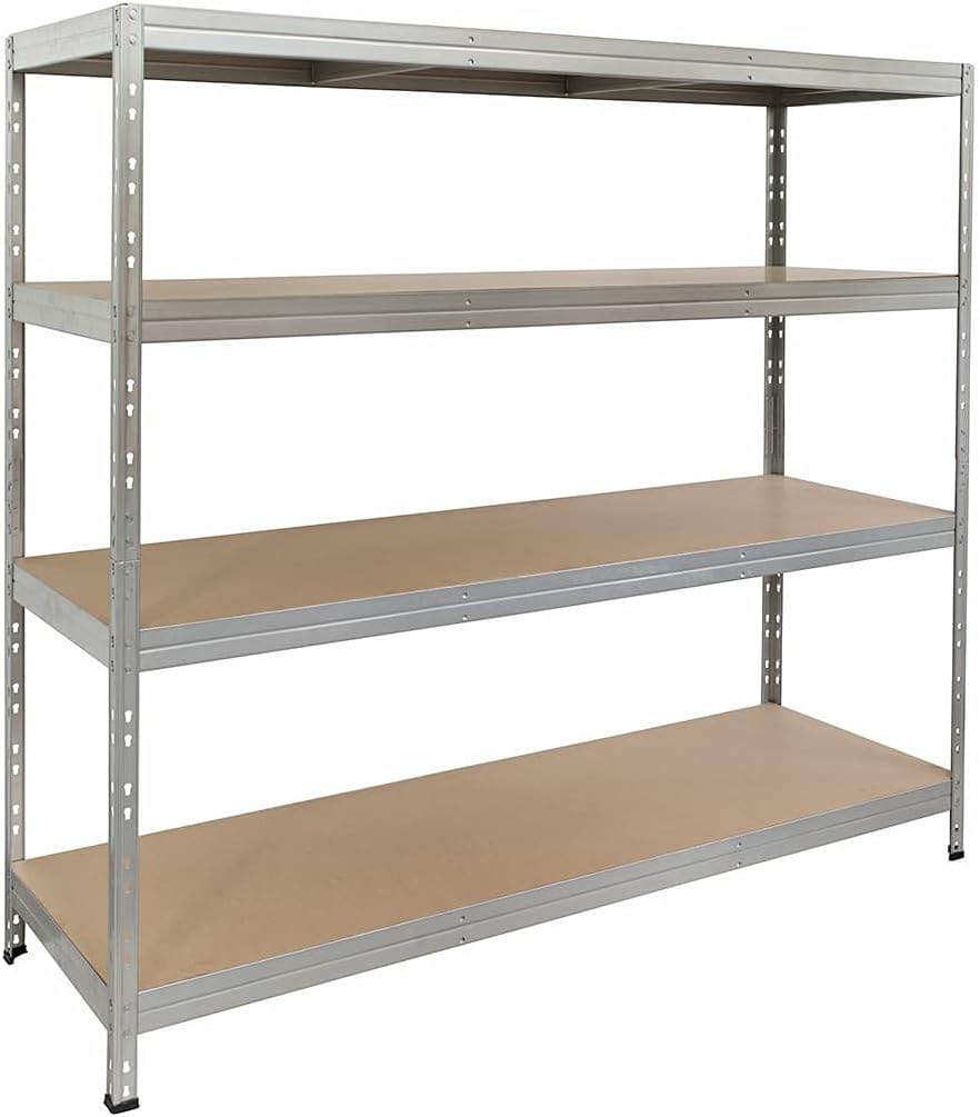 GARAGE METAL STORAGE RACK FOR BASEMENT 180x160x60cm LIFTING CAPACITY 1000kg