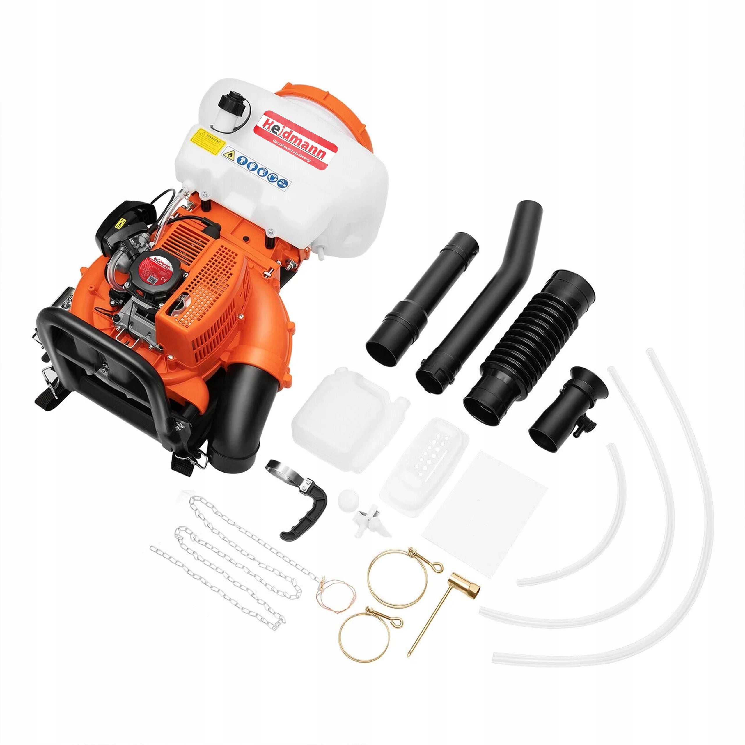 GARDEN BACKPACK SPRAYER BLOWER 26L STRONG 2kW HEIDMANN Product weight with unit packaging 13.2 kg