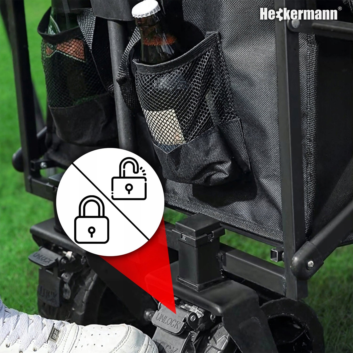 GARDEN CAMPING HIKING CART 250KG FOLDING TRANSPORTATION Kind trolley