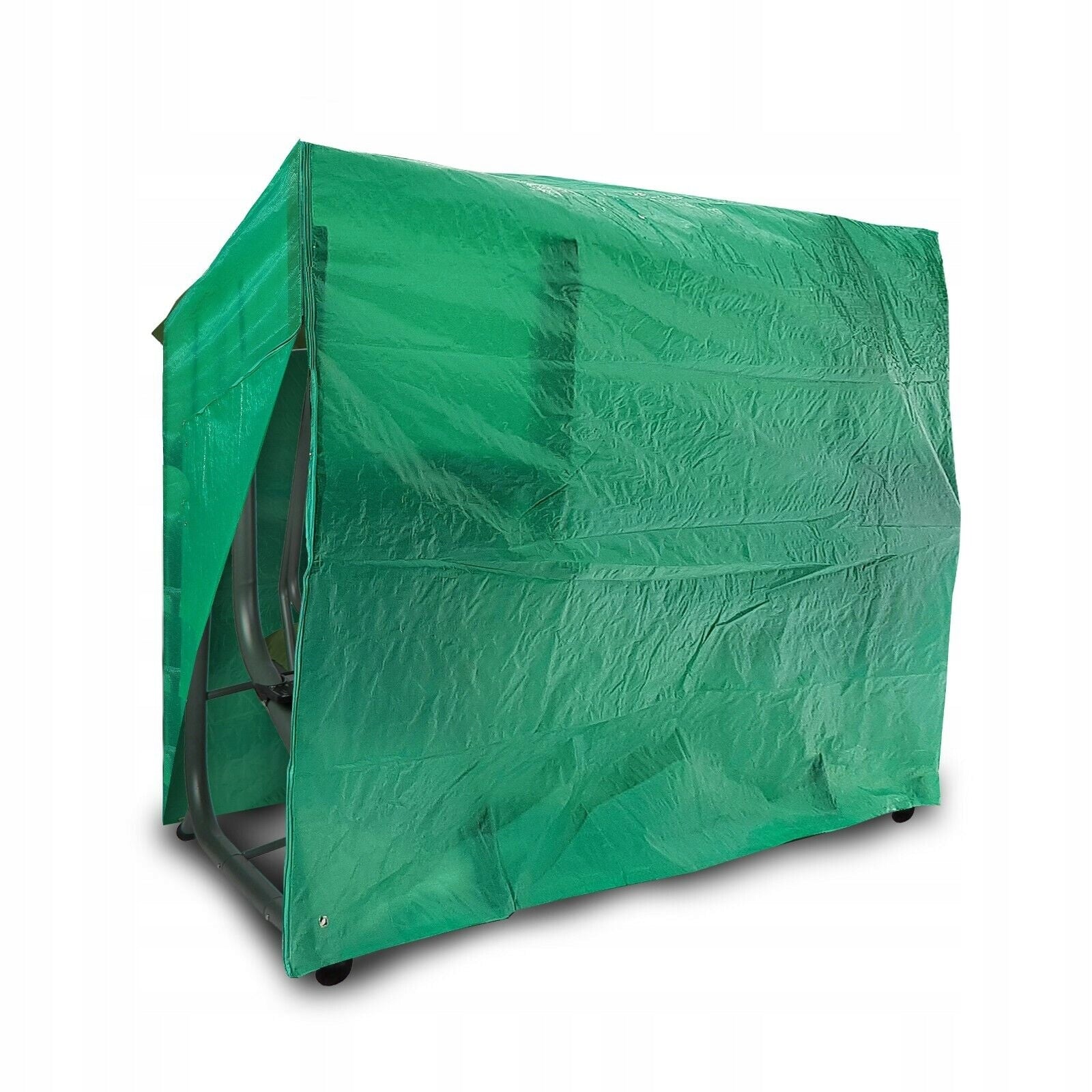 GARDEN COVER TARPAULIN COVER SWING FURNITURE WATERPROOF PE GREEN