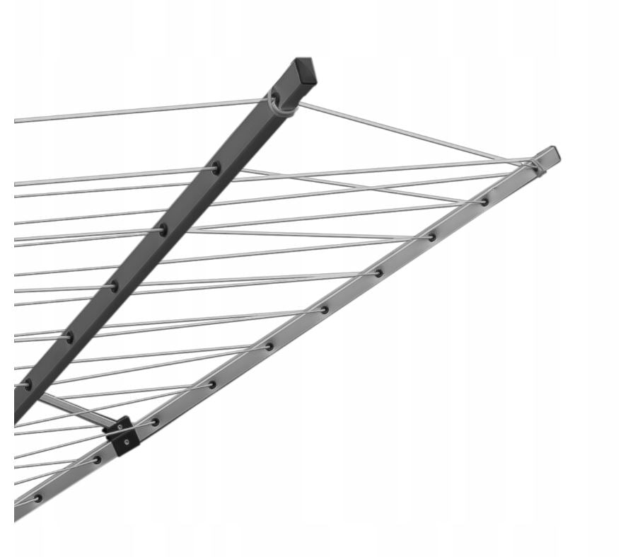 GARDEN DRYER ROTATING 55M 4 ARMS ALUMINUM ADJUSTABLE + COVER Additional information Foldable