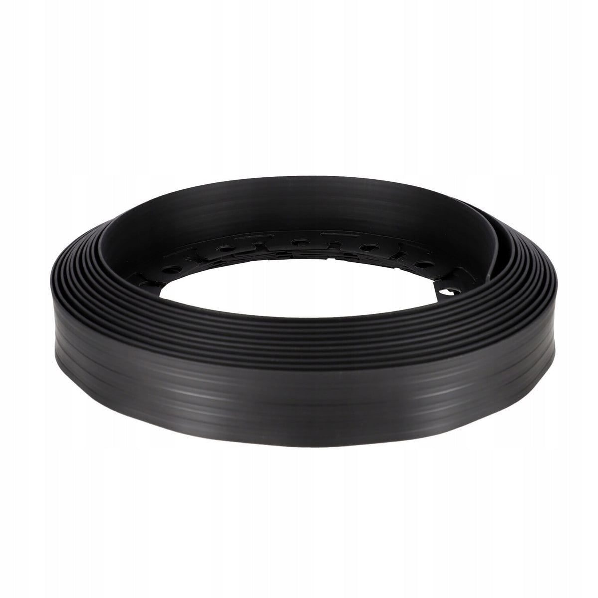 GARDEN EDGING LAWN FLEXIBLE 20M 50MM + 40 ANCHORS FREEBIE BLACK Packaging status original