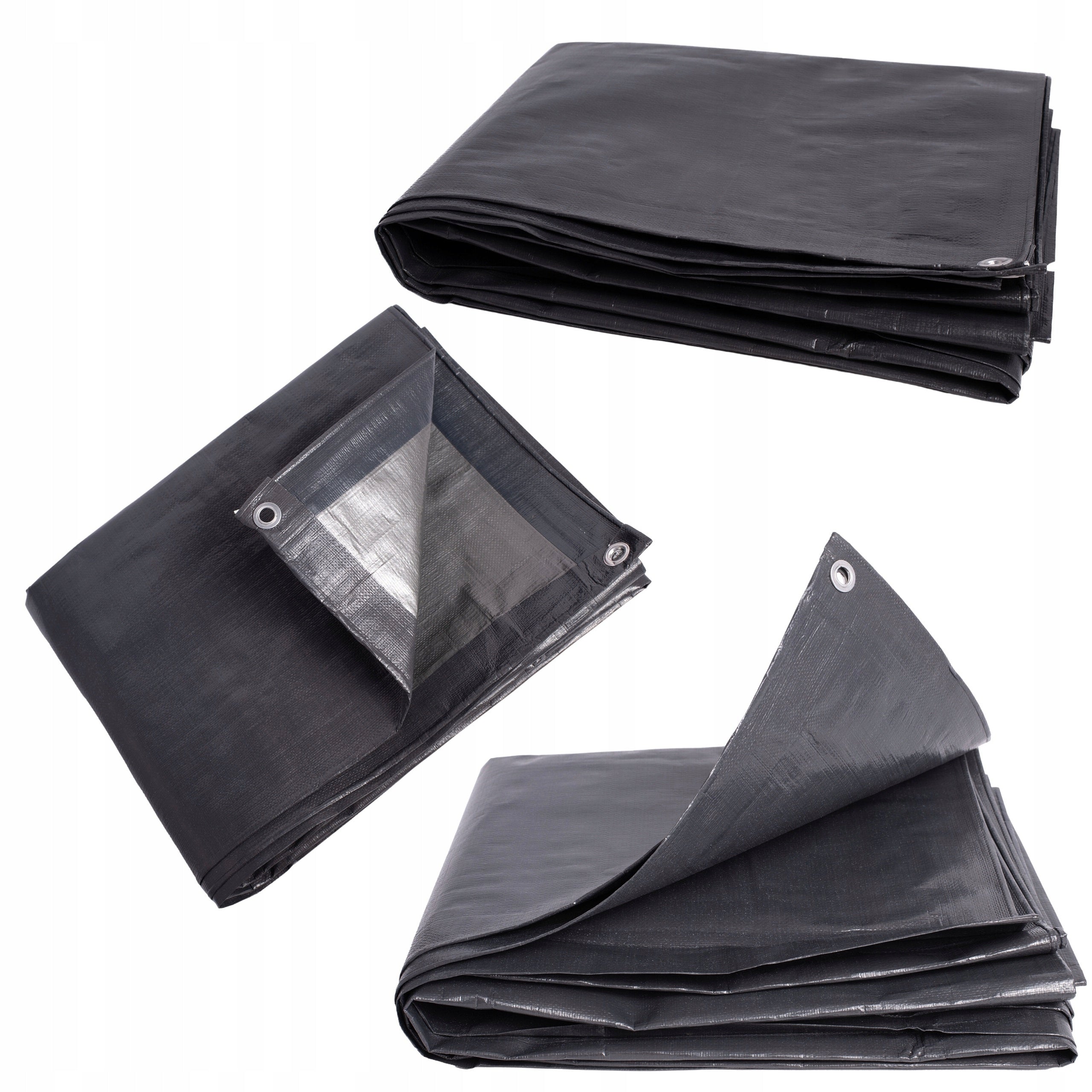 GARDEN FURNITURE COVER TARPAULIN GREY BALCONY TABLE CHAIRS 350x150x75 EAN (GTIN) 5905947783694