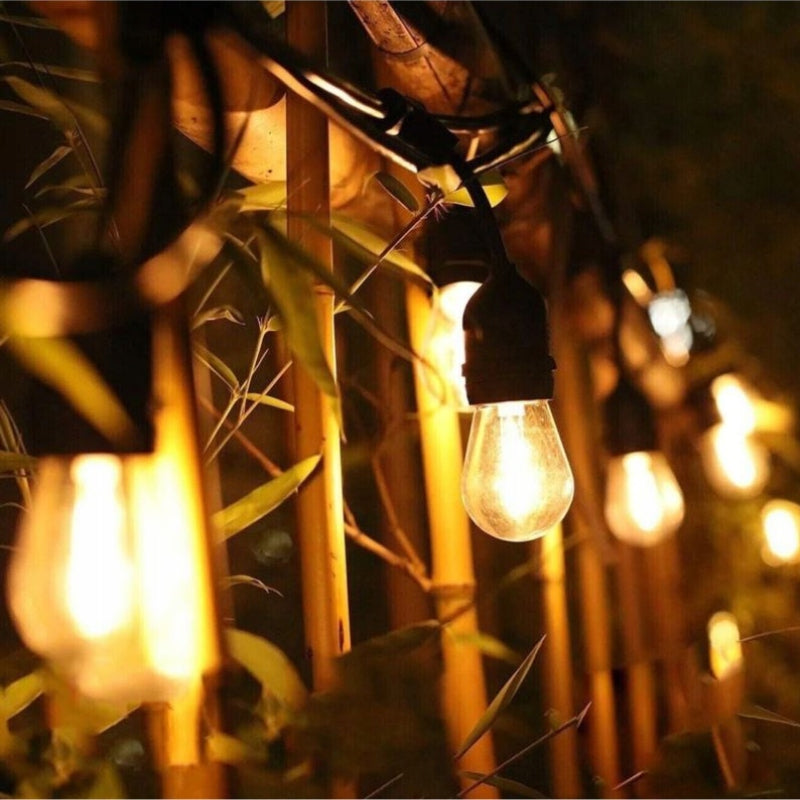GARDEN GARLAND 20M FOR GARDEN TERRACE BALCONY DECORATIVE NETWORK E27 BEAUTIFUL Brand no brand