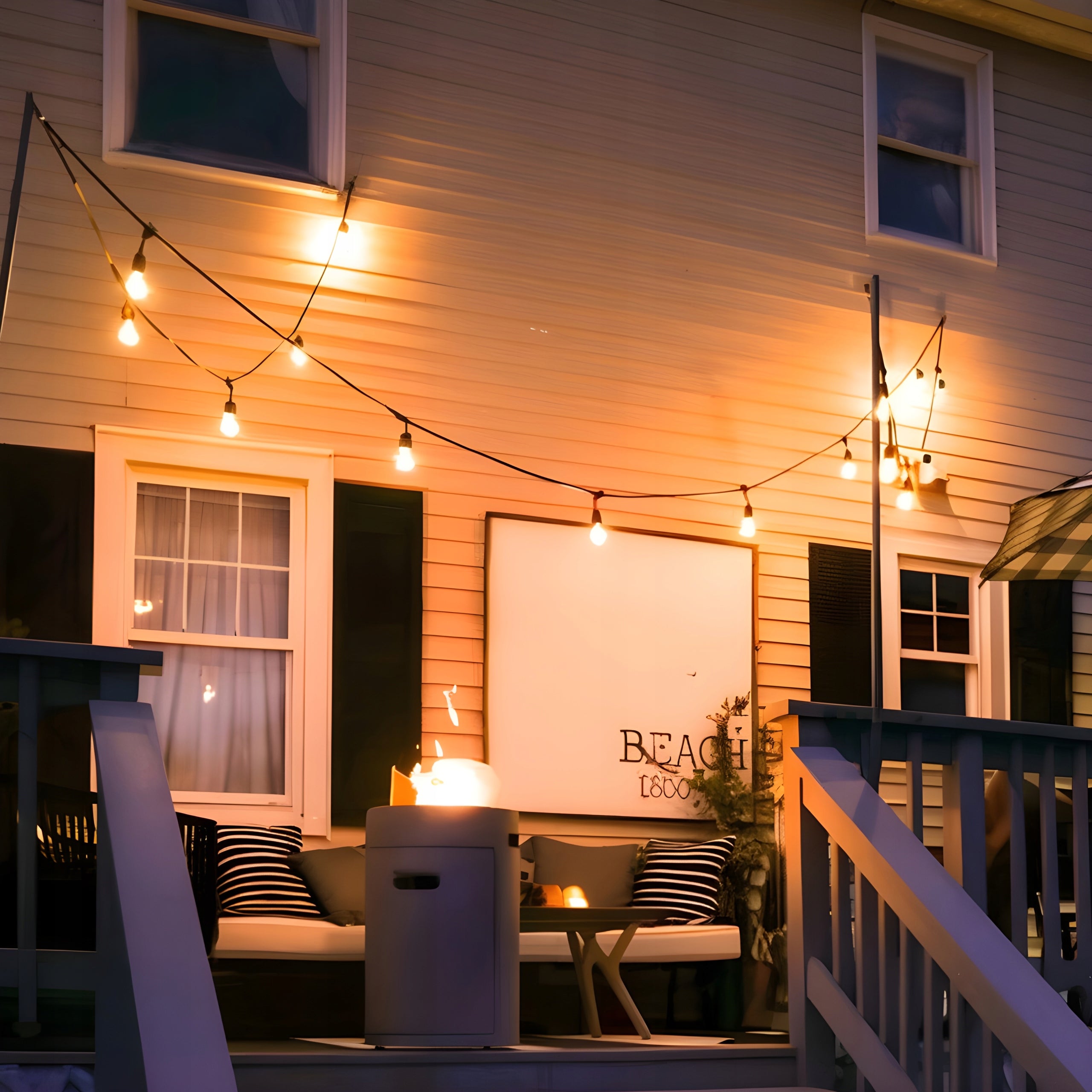 GARDEN GARLAND LIGHT CHAIN WATERPROOF 10 BULBS 10M Manufacturer code KULKI NA BALKON TARAS MOŻLIWOŚC ŁĄCZENIA