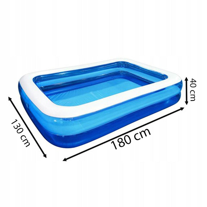 GARDEN INFLATABLE POOL LARGE FAMILY SAFE Brand no brand