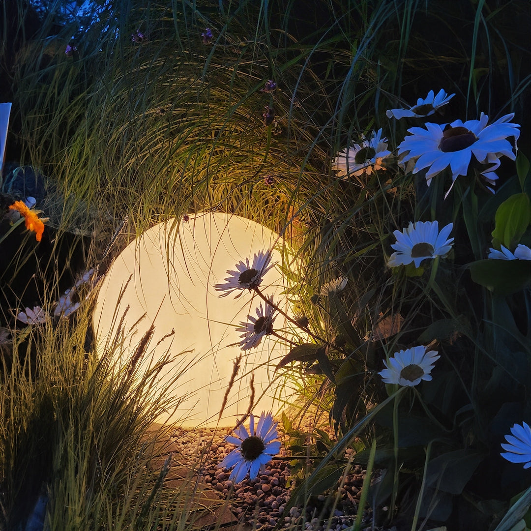GARDEN LAMP 600 MM GARDEN BALL GLOBO 60 CM 1xE27 Power supply mains