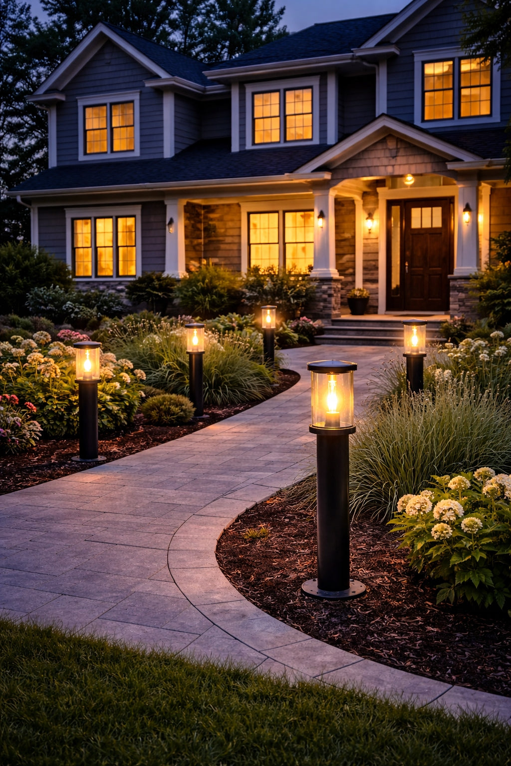 GARDEN LAMP GARDEN PRO 60W E27 60 CM GLASS METAL HIGH QUALITY IP54 Manufacturer code LOGPAT1