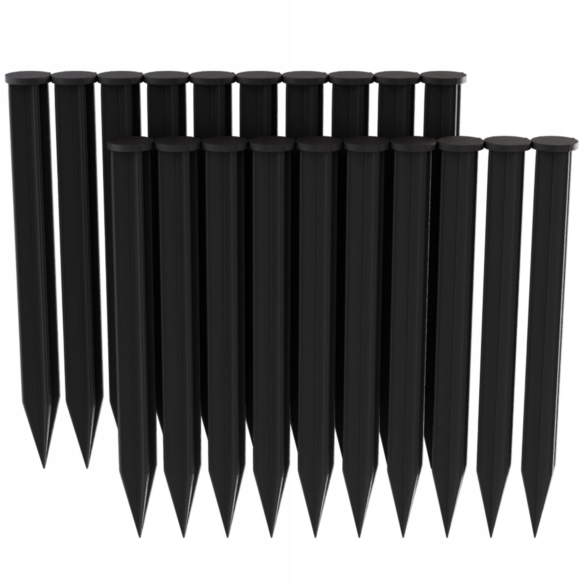 GARDEN LAWN EDGING FLEXIBLE 4CM BORDER 10m + 20x PREMIUM PINS Manufacturer code Obrzeże 4cm
