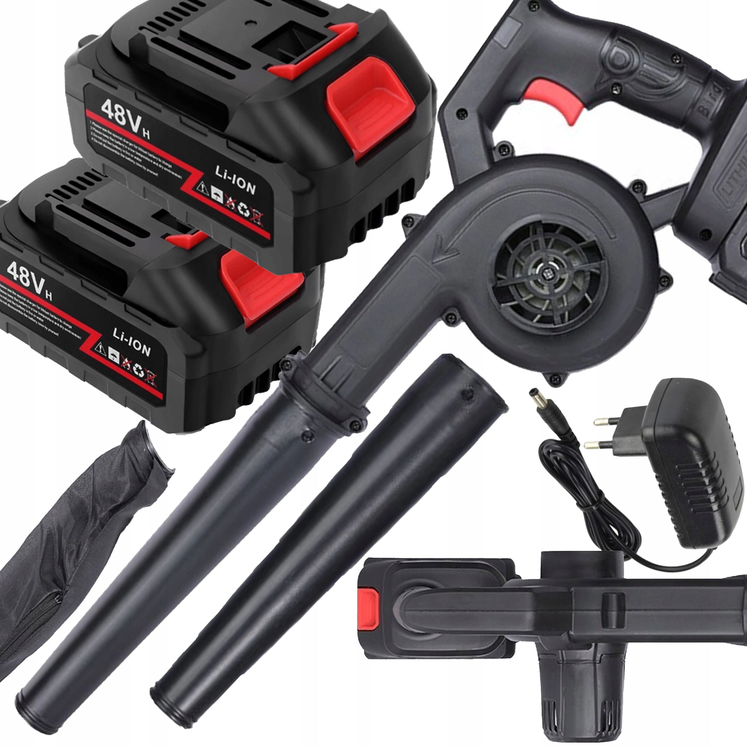 GARDEN LEAF CORDLESS BLOWER FOR GARDEN 2x AKU 2AH 21V POWER