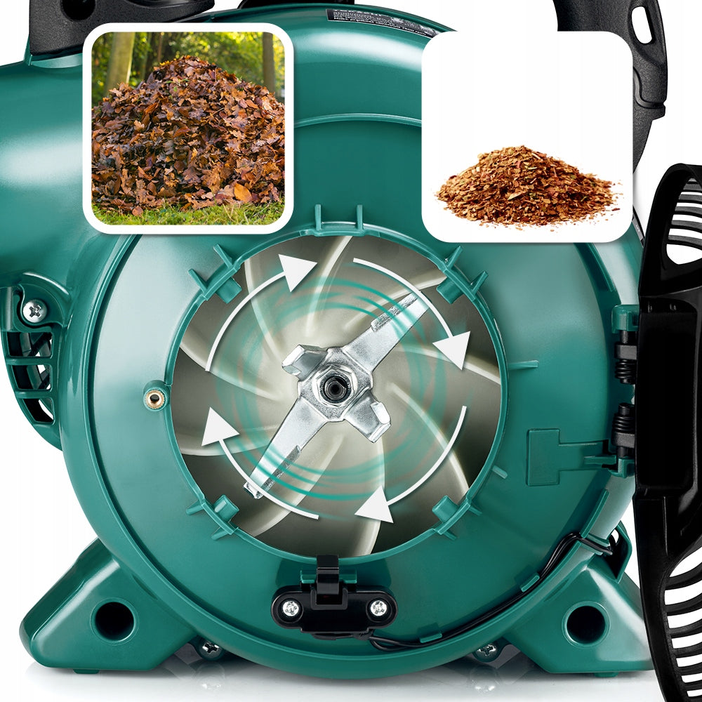 GARDEN LEAF DIESEL BLOWER STRONG 4in1 VACUUM CLEANER WITH SHREDDER Tool weight 4.24 kg
