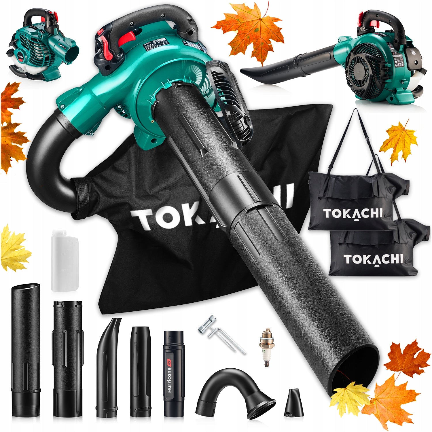 GARDEN LEAF DIESEL BLOWER STRONG 4in1 VACUUM CLEANER WITH SHREDDER