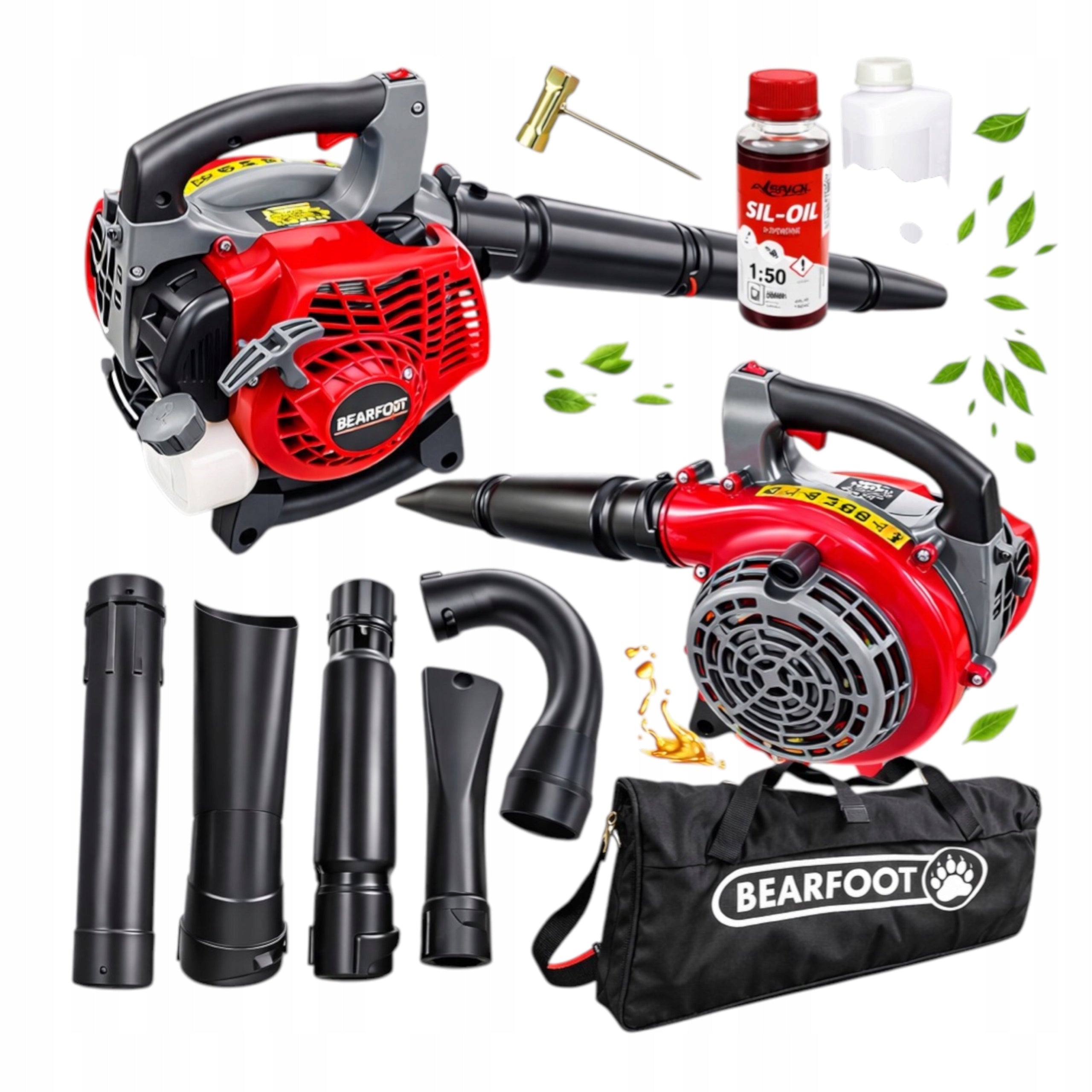 GARDEN LEAF DIESEL BLOWER VACUUM CLEANER WITH 4in1 SHREDDER