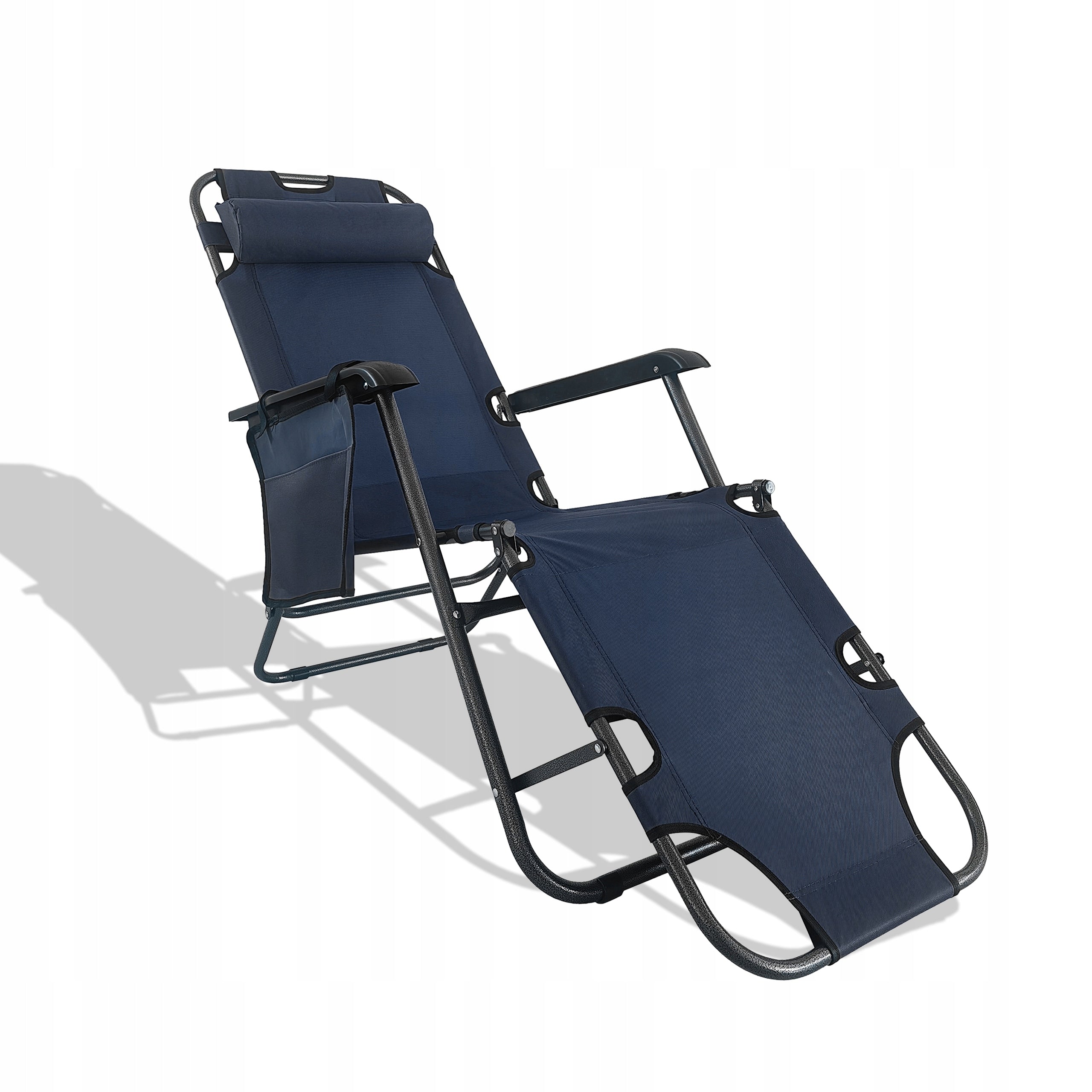 GARDEN LOUNGER FOLDING ZERO GRAVITY 2in1 BEACH CHAIR TERRACE CHAIR