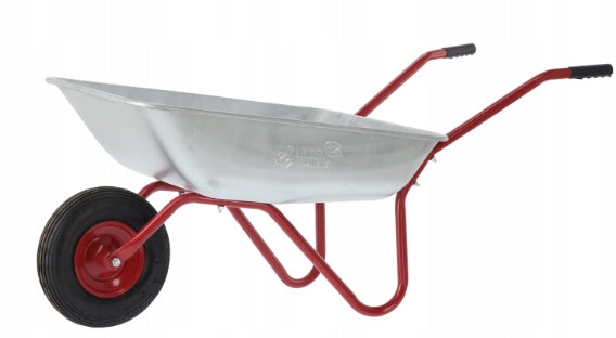 GARDEN METAL WHEELBARROW LIGHT GALVANIZED METAL WHEEL 80/120 L Manufacturer code WB5203