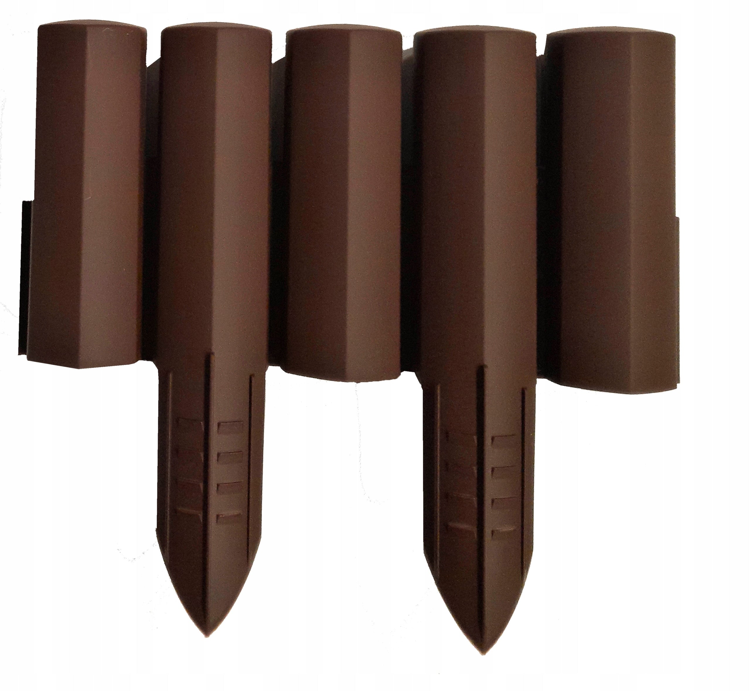 GARDEN PALISADE BRONZE 10 PCS X 27CM PATTERN HEXAGON PLASTIC PALISADE Manufacturer code PA 27 BR