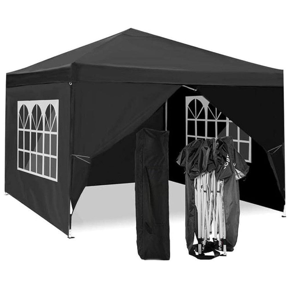 GARDEN PAVILION AUTOMATIC TRADING TENT 3x3 m EXPRESS 4 WALLS