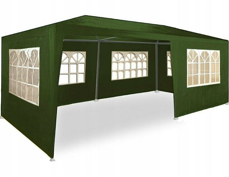 GARDEN PAVILION COMMERCIAL PARTY TENT 3x6 m + 6 SIDE WALLS Number of side walls 6 walls