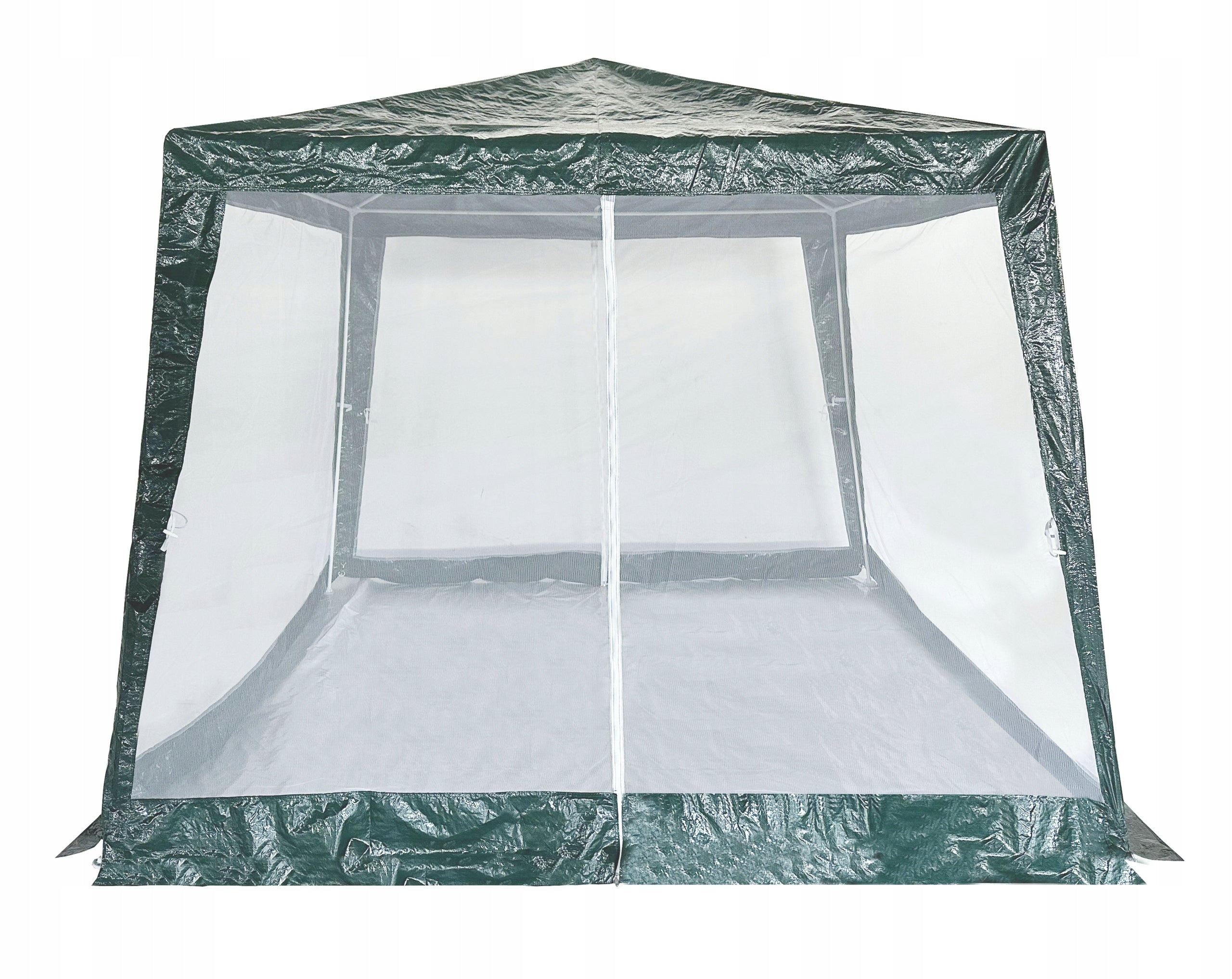 GARDEN PAVILION TENT GAZEBO 3x3m MOSQUITO NET 4 WALLS Manufacturer no brand