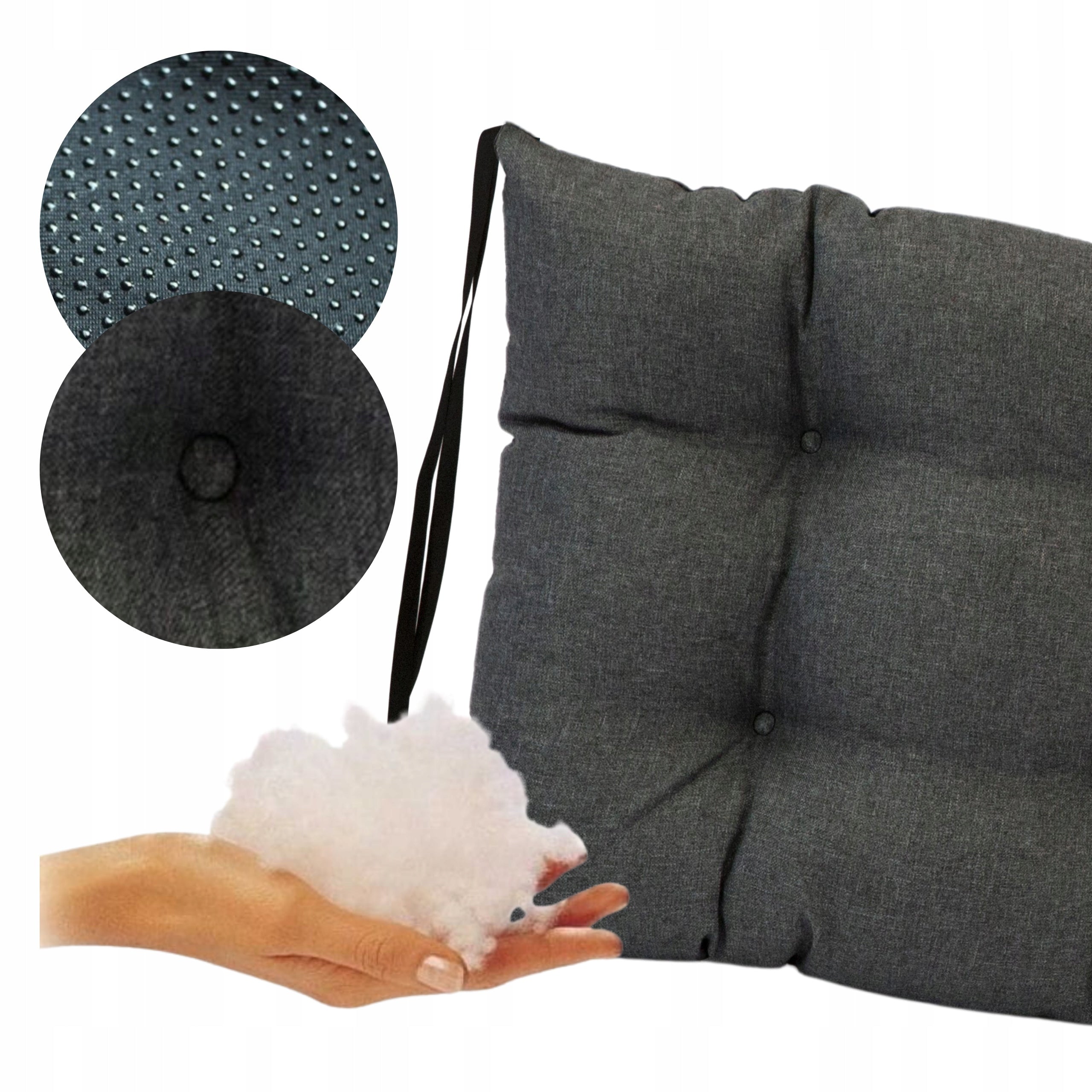 GARDEN PILLOW FOR BENCH SWING DIMENSION 120x45 Manufacturer code PODUSZKA NA ŁAWKĘ HUŚTAWKĘ 120x45
