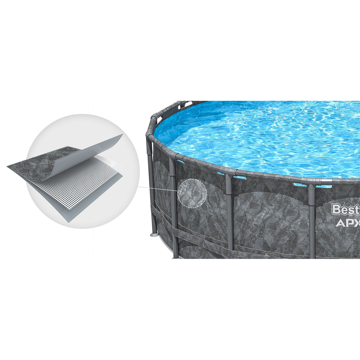 GARDEN POOL FRAME 549x132CM MEGA SET 11IN1 BESTWAY MODEL 2026 Manufacturer code 561KC