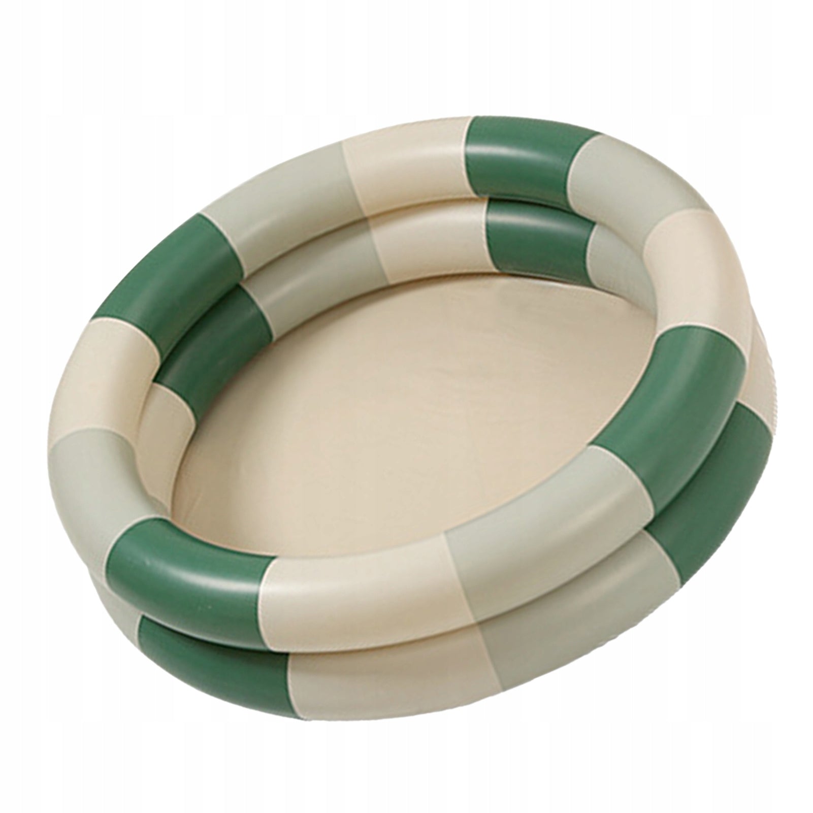 GARDEN POOL INFLATABLE ROUND RETRO FOR CHILDREN 115X30 CM GREEN Shape round