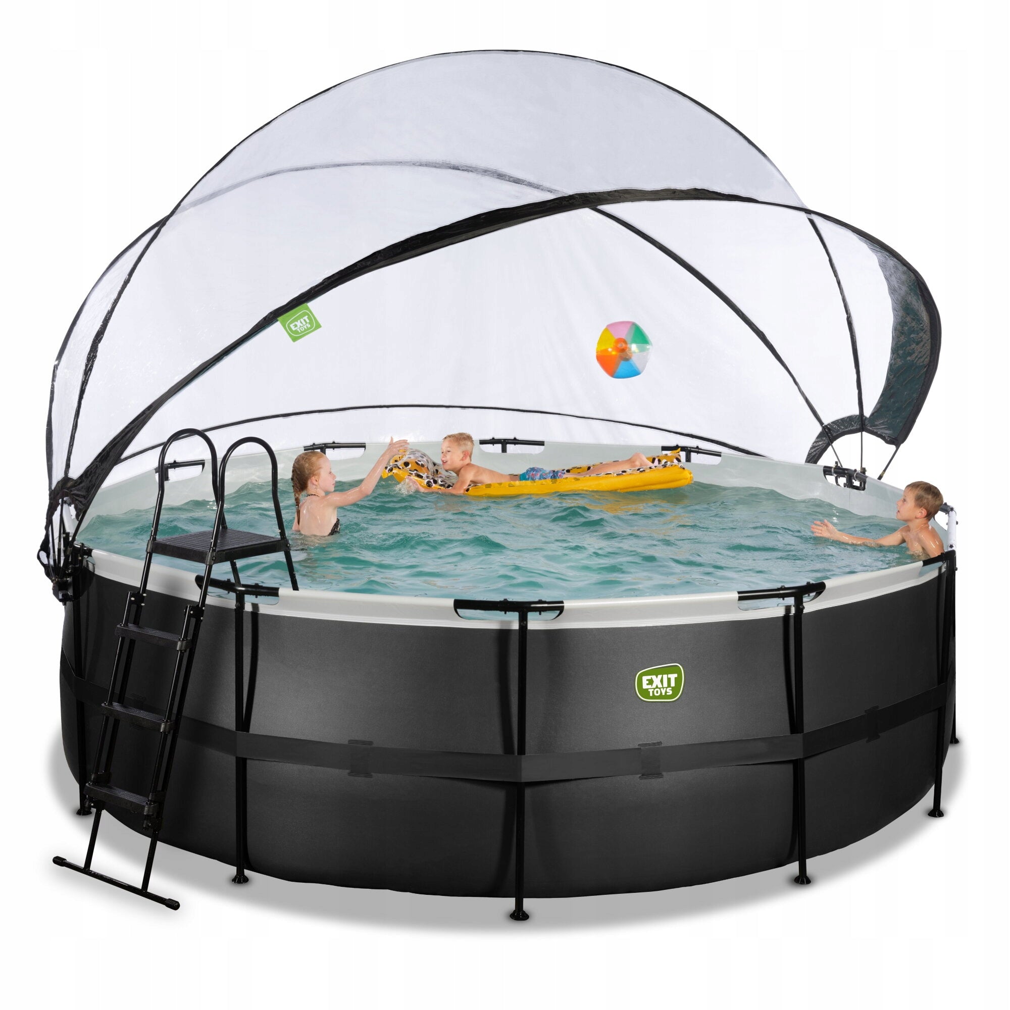 GARDEN POOL WITH SAND PUMP, LADDER AND CANOPY 427x122 CM ROUND Manufacturer code 30.47.14.20