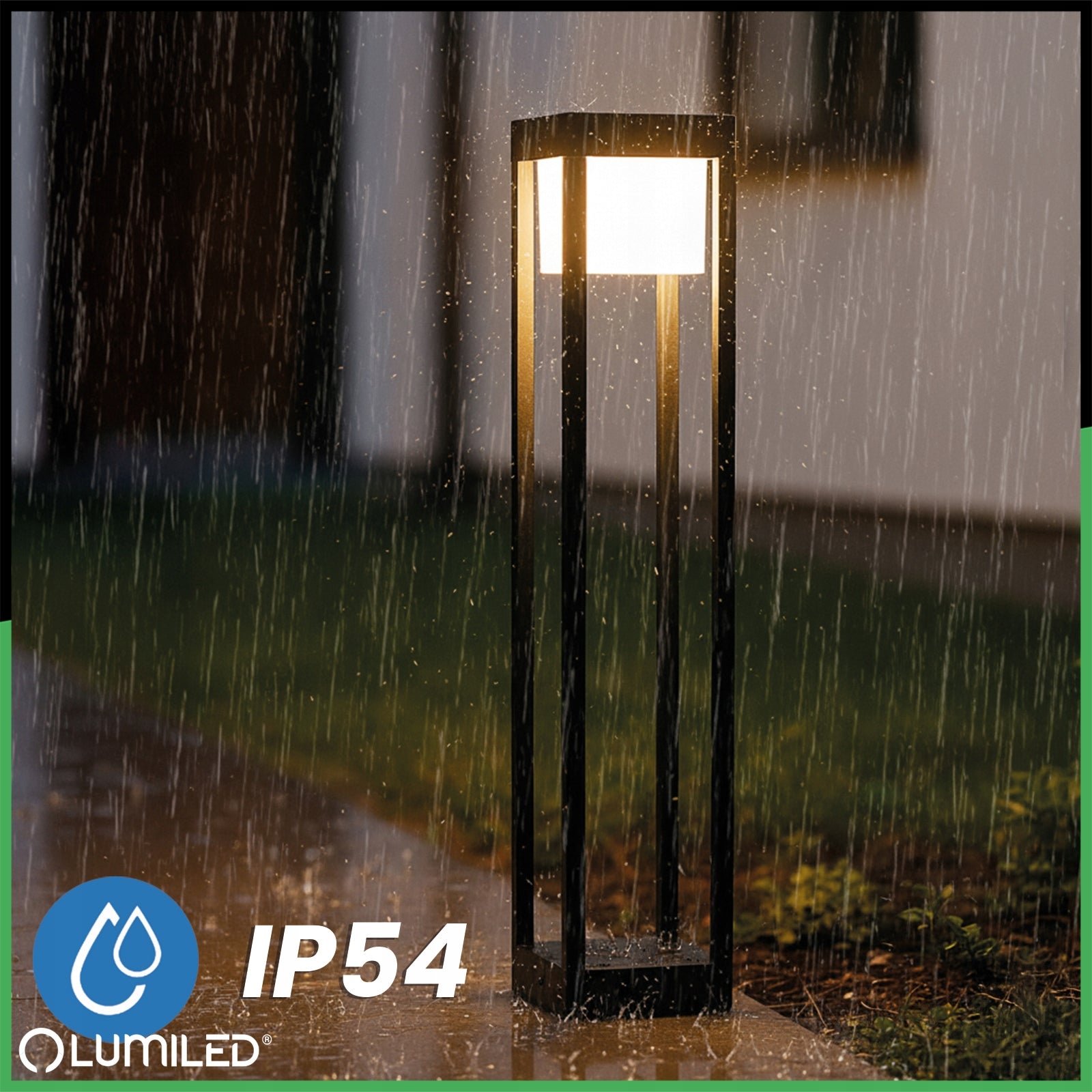 GARDEN POST Garden Lamp Outdoor LED 60cm 230V Waterproof Collection GLOW