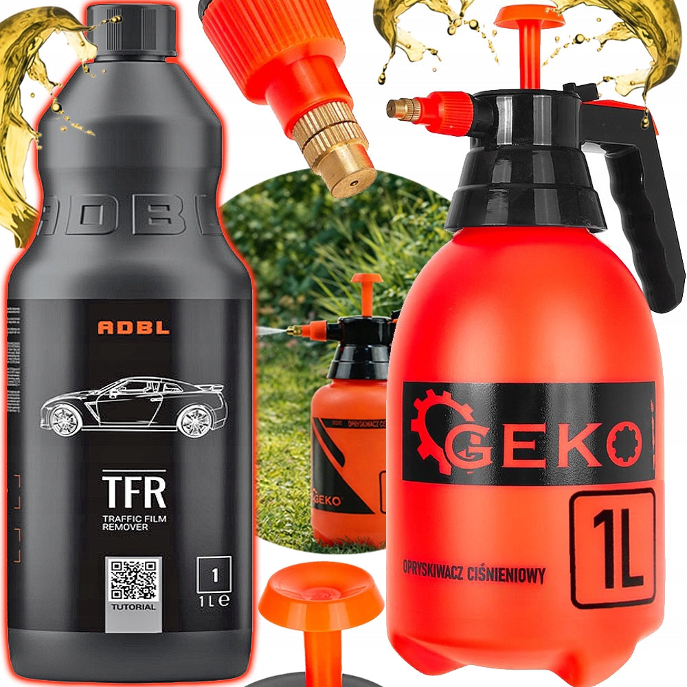 GARDEN PRESSURE SPRAYER MANUAL LIGHT + 1L ADBL INDUSTRIAL TFR