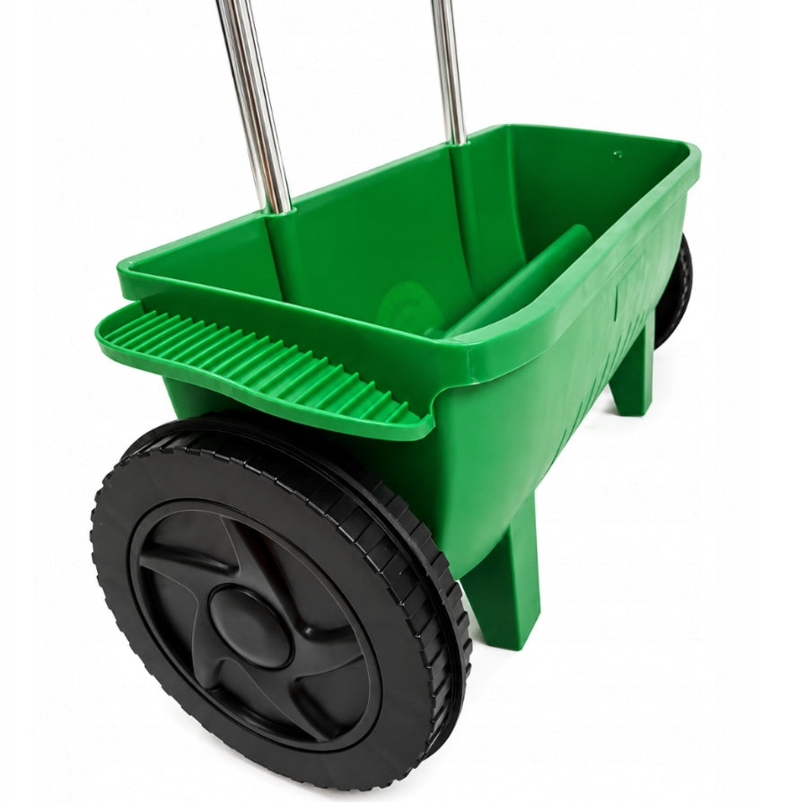 GARDEN SEED DRILL GRASS FERTILIZER SAND SPREADER 12L Power supply handheld