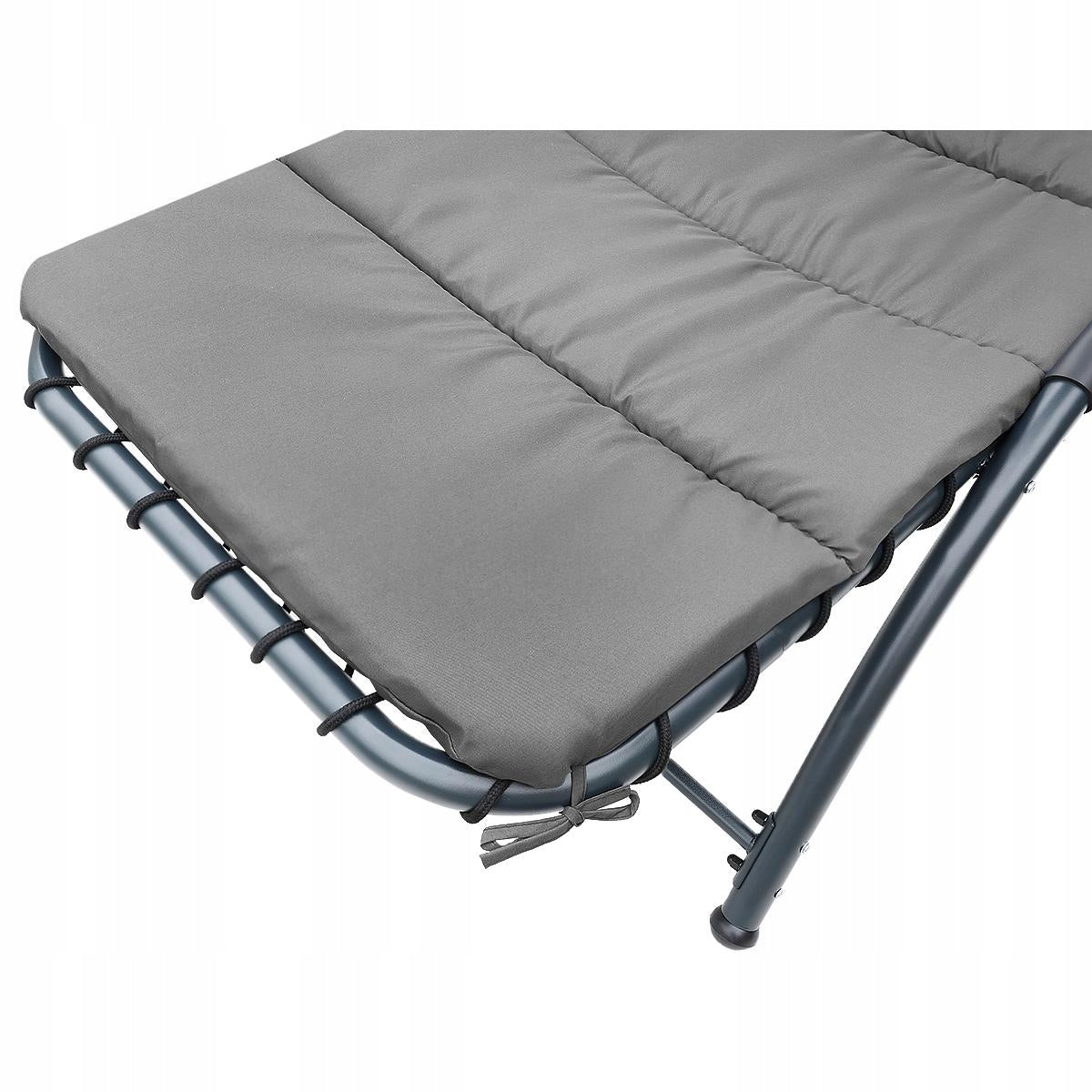 GARDEN SUN LOUNGER ARMCHAIR with UMBRELLA 200x125cm SASKA GARDEN BERGAMO Frame material metal