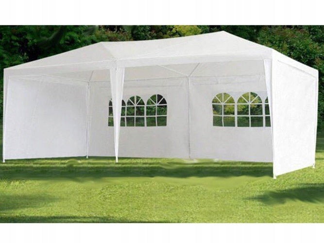 GARDEN TENT CATERING PARTY 3x6m COMMERCIAL PAVILION 6 WALLS 18m2 Width 3 m