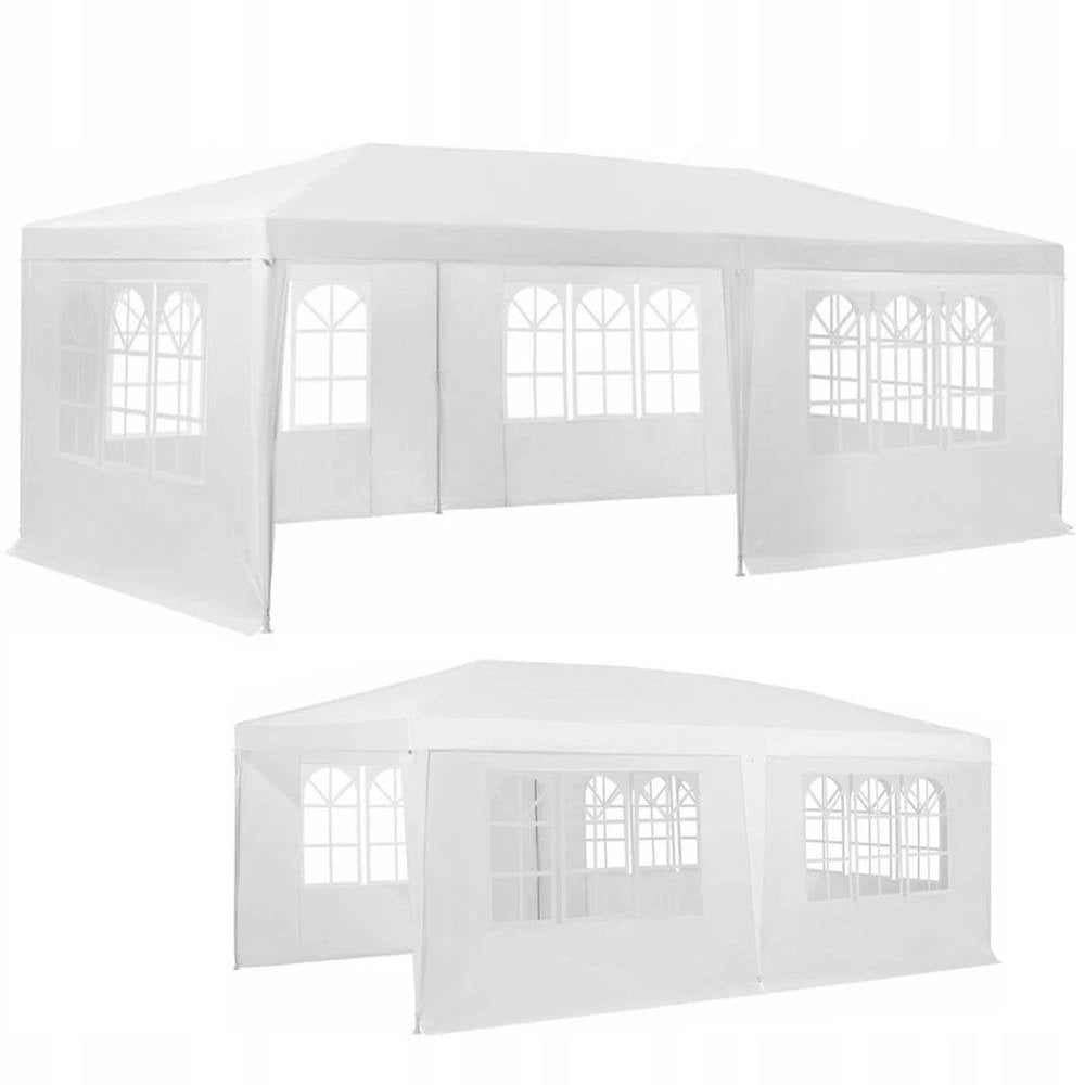 GARDEN TENT CATERING PARTY 3x6m COMMERCIAL PAVILION 6 WALLS 18m2