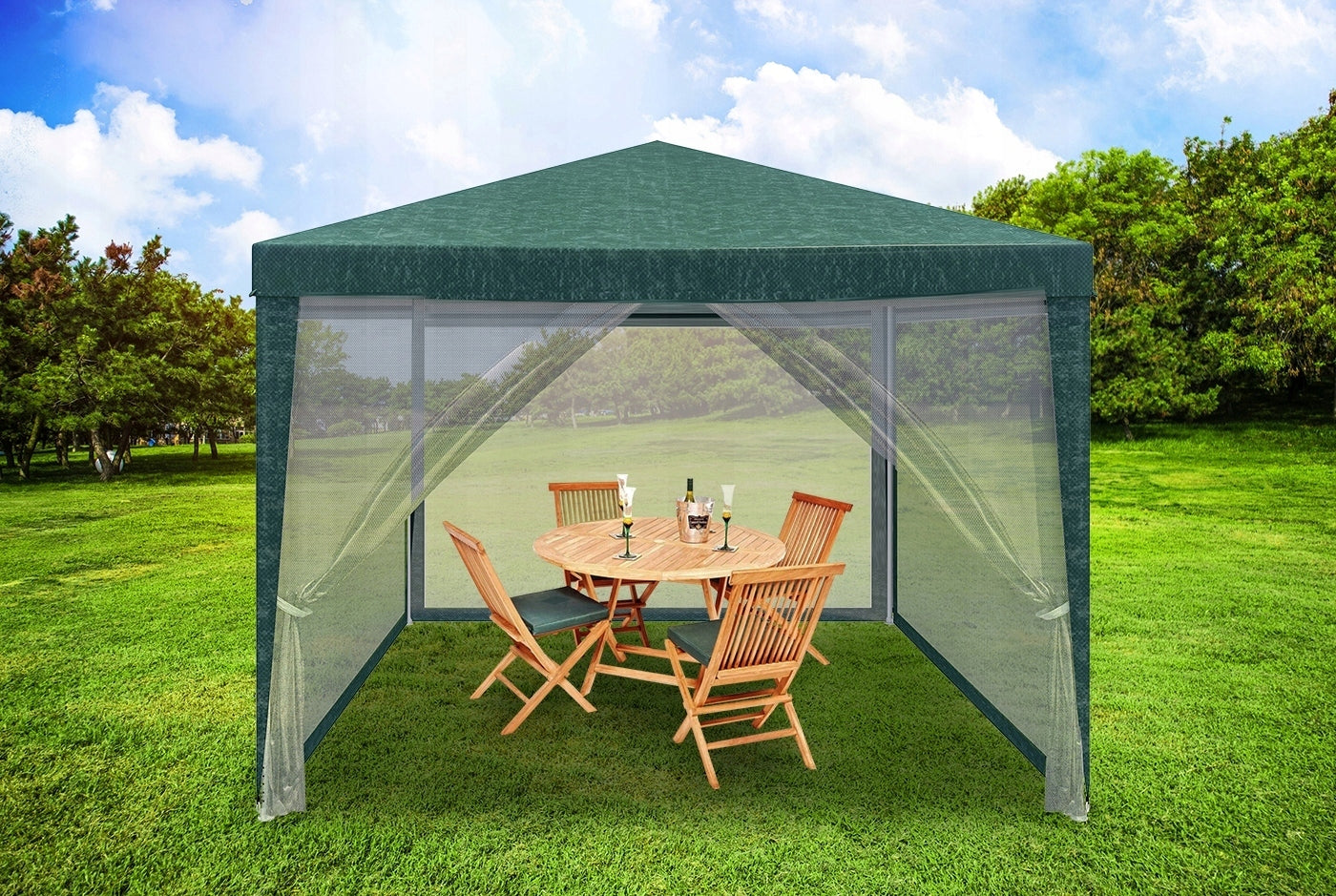 GARDEN TENT PAVILION 3X3 +MOSQUITO NET Manufacturer code Pawilon z moskitierą PA3