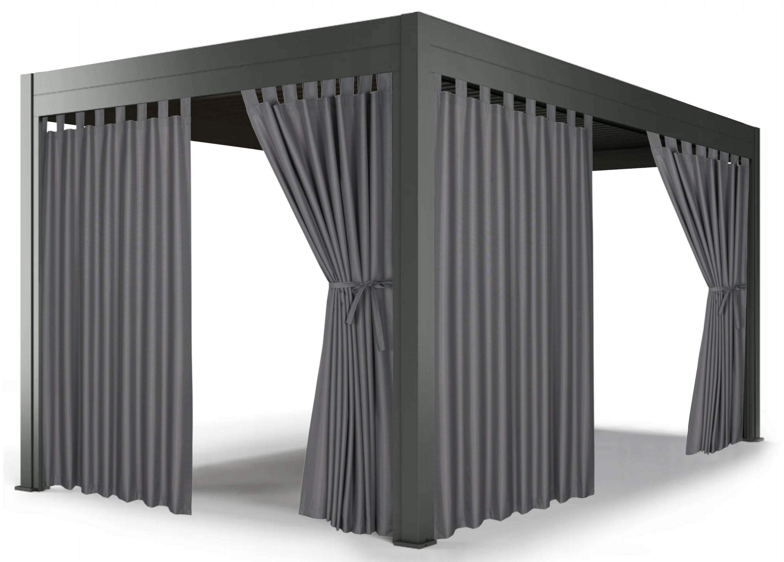 GARDEN TERRACE CURTAIN GARDEN TERRACE CURTAINS R 155x220 grey Number of side walls none