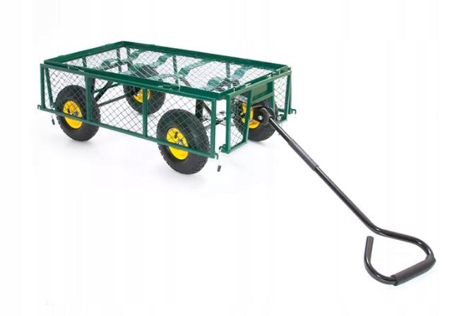GARDEN TROLLEY 3in1 transport trailer 300kg 100L FOLDING SIDES Packaging status original