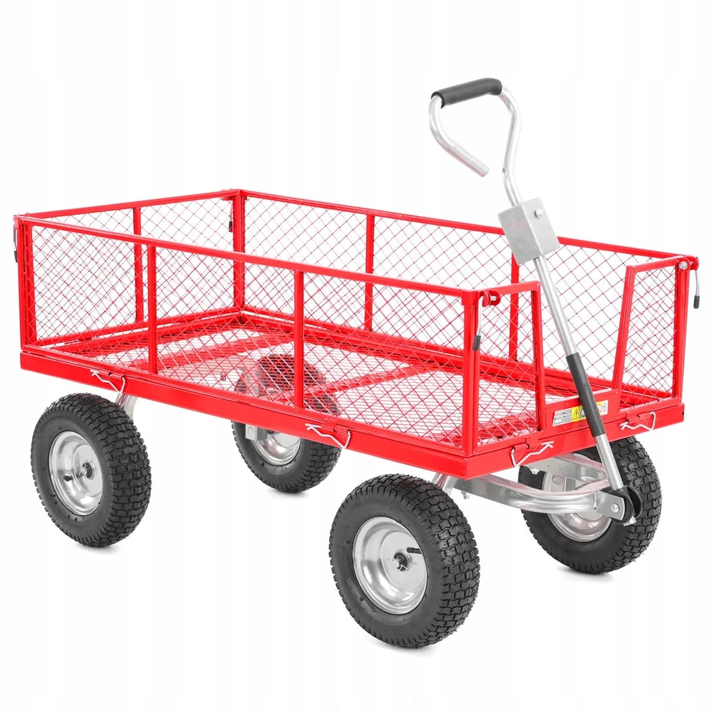 GARDEN TROLLEY HECHT 53350 118x57x32 CM, MAX. LOAD UP TO 350KG