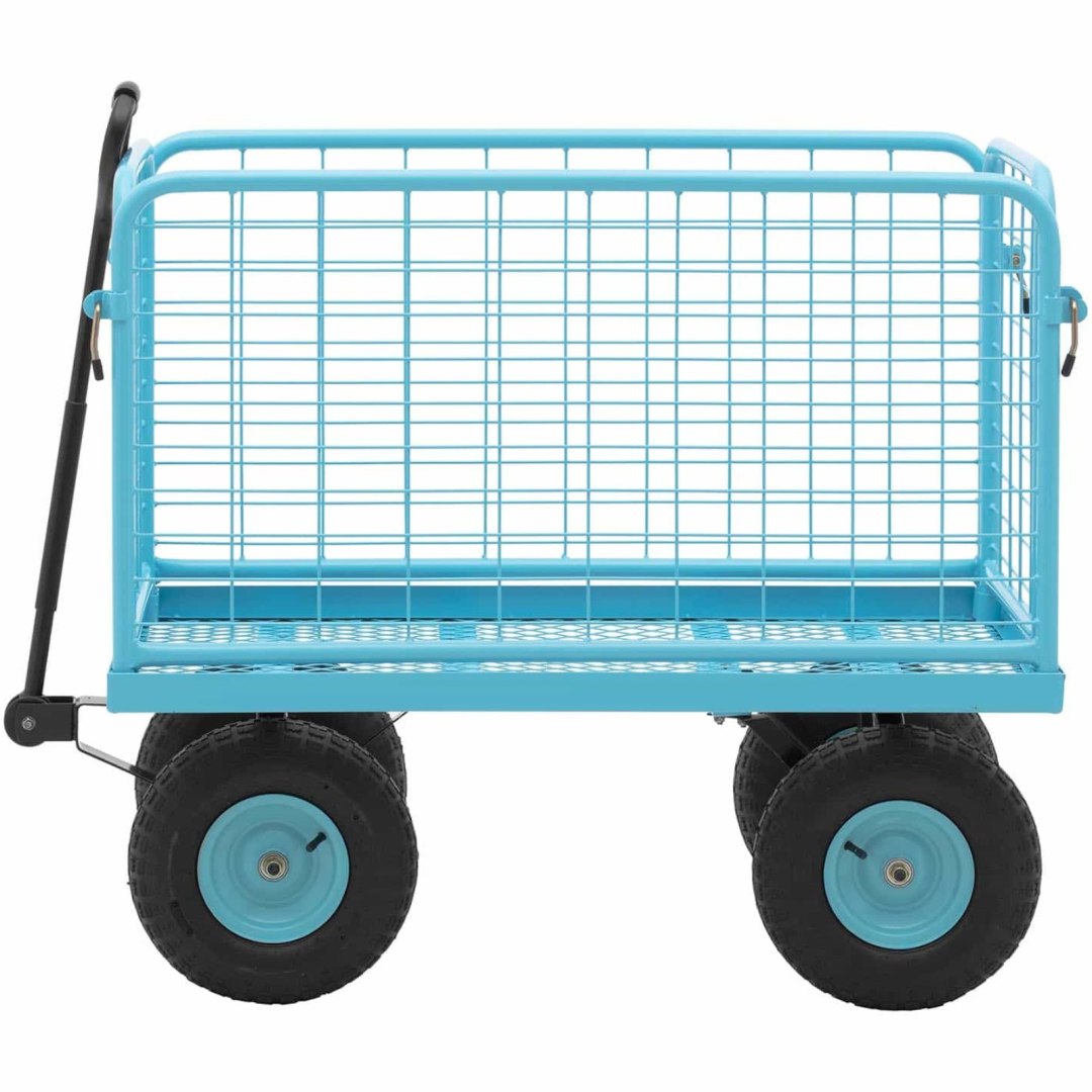 GARDEN TROLLEY Hillvert Transport Folding Economic up to 400 kg Brand Hillvert