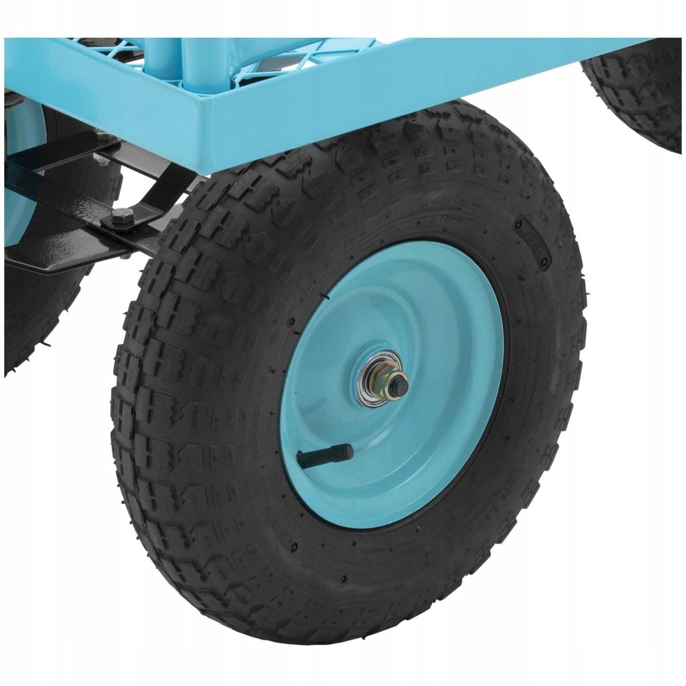 GARDEN TROLLEY Hillvert Transport Folding Economic up to 400 kg Wheels number 4