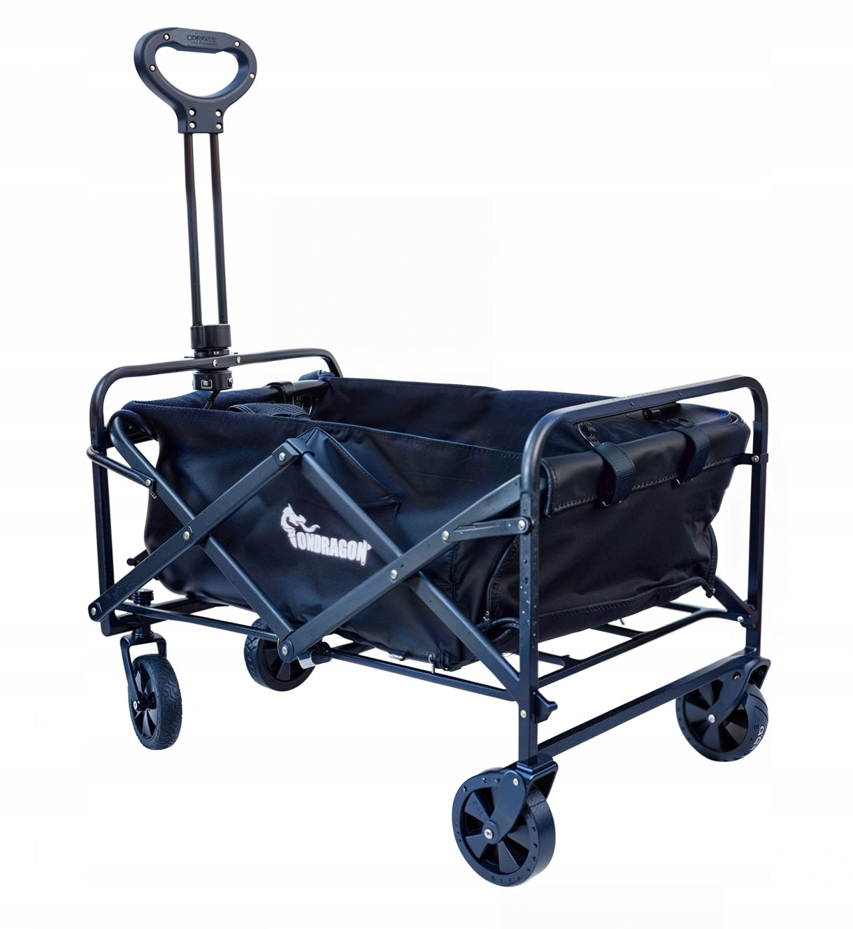 GARDEN TROLLEY TOURIST TRANSPORT FOLDING BEACH SHOPPING POWER 80KG Capacity 120 l