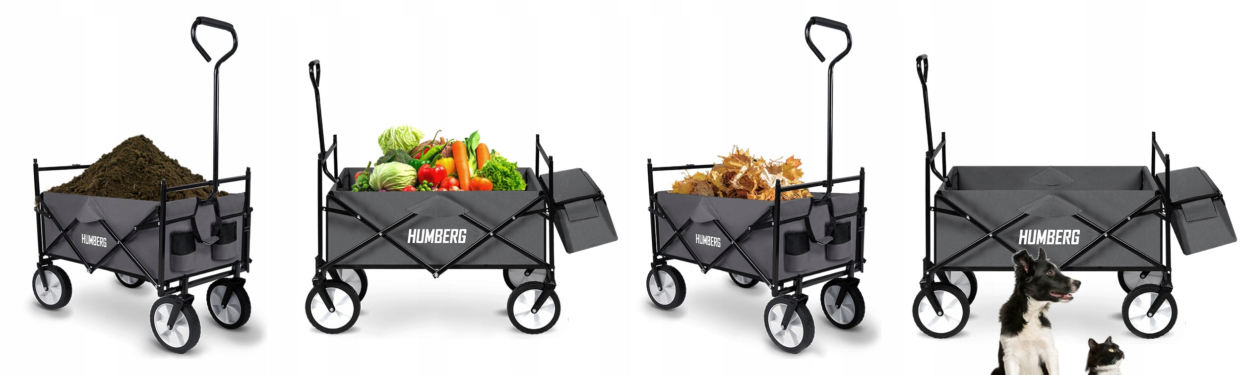 GARDEN TROLLEY TRANSPORT TOURIST FOLDING BEACH CANOPY 90kg Brand HUMBERG